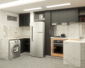 apto ll 04 Dom Arquittetura - Arquiteto - Dayane Medeiro