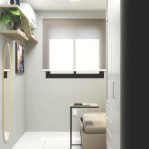 hospedes 01 apto mp Dom Arquittetura - Arquiteto - Dayane Medeiro