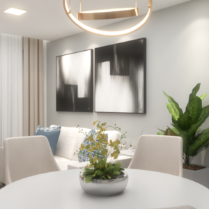 sala jantar 02 apto mp Dom Arquittetura - Arquiteto - Dayane Medeiro