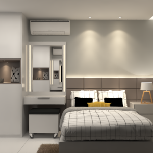 suite 01 apto mp Dom Arquittetura - Arquiteto - Dayane Medeiro