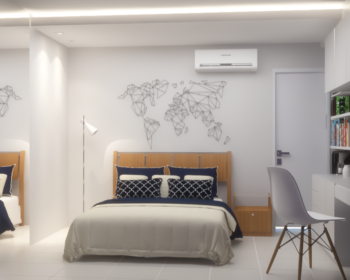 suite priscila 05 Dom Arquittetura - Arquiteto - Dayane Medeiro