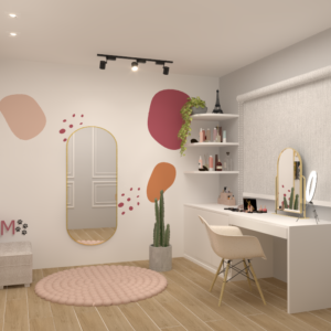 Studio Blush 01 Dom Arquittetura - Arquiteto - Dayane Medeiro