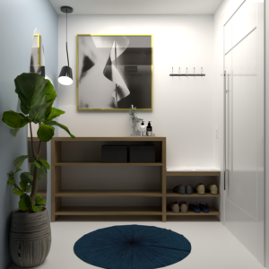 Hall MC 01 Dom Arquittetura - Arquiteto - Dayane Medeiro