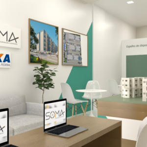 Stand soma 05 Dom Arquittetura - Arquiteto - Dayane Medeiro