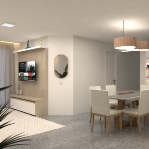 Apto TM sala 04 Dom Arquittetura - Arquiteto - Dayane Medeiro