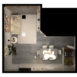 Apto TM sala 05 Dom Arquittetura - Arquiteto - Dayane Medeiro