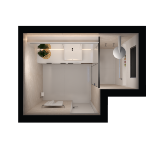 Apto TM wc master 03 Dom Arquittetura - Arquiteto - Dayane Medeiro