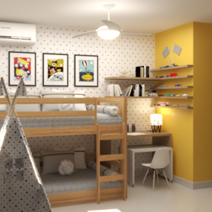 02 Quarto filhos Dom Arquittetura - Arquiteto - Dayane Medeiro