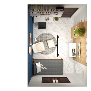 02 Studio de Leitura DC Dom Arquittetura - Arquiteto - Dayane Medeiro