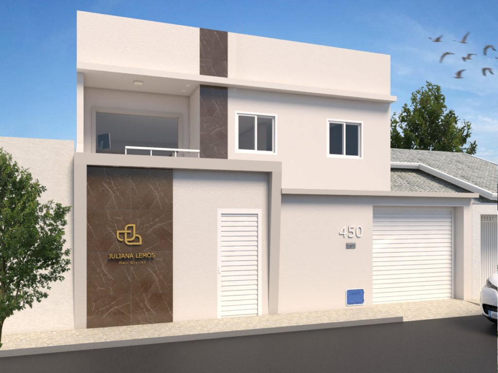 Dom arquittetura - Projeto interiores Salão JL