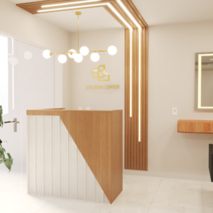 Dom arquittetura - Projeto interiores Salão JL