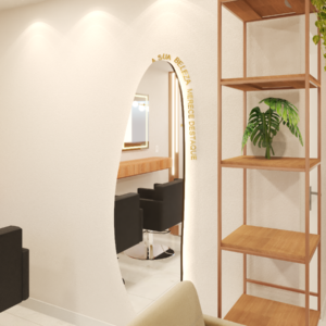 Dom arquittetura - Projeto interiores Salão JL