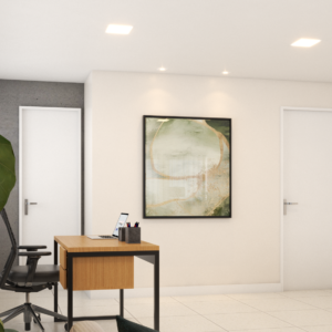 Sala diretoria 01 - Projeto corporativo - Arquiteto Fortaleza