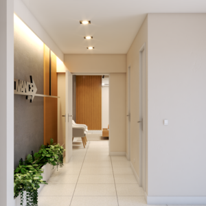 Acesso Recepção - Projeto corporativo - DOM - Arquiteta Fortaleza