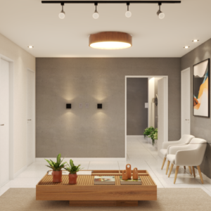 Recepção - Projeto corporativo - Arquiteto Fortaleza