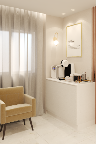 Dom arquittetura - Projeto interiores Salão JL