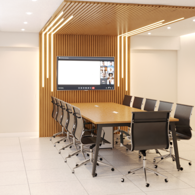 Sala de Reunião - Projeto corporativo - Arquiteto Fortaleza