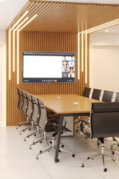 Sala de Reunião - Projeto corporativo - Arquiteto Fortaleza